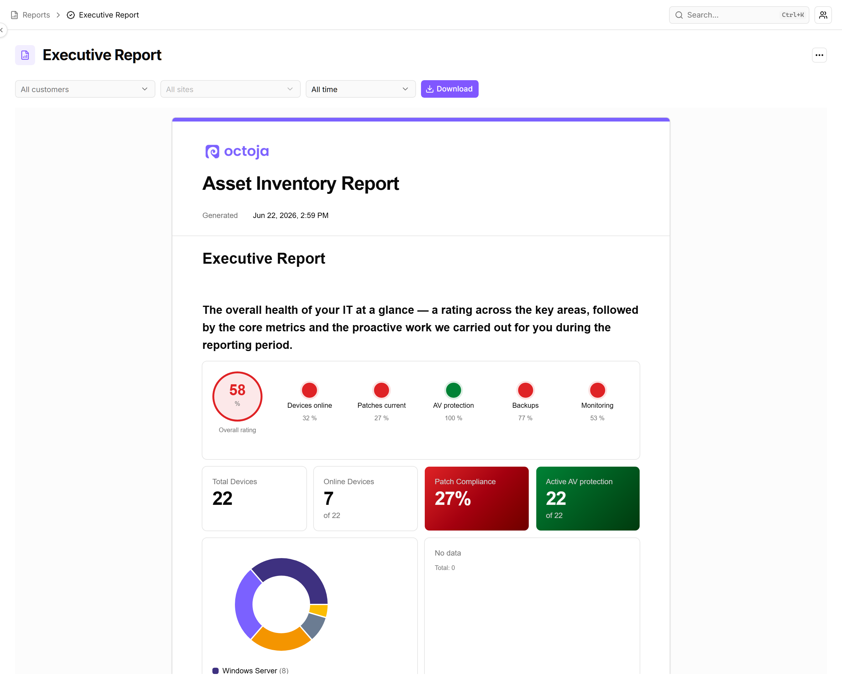 Executive report